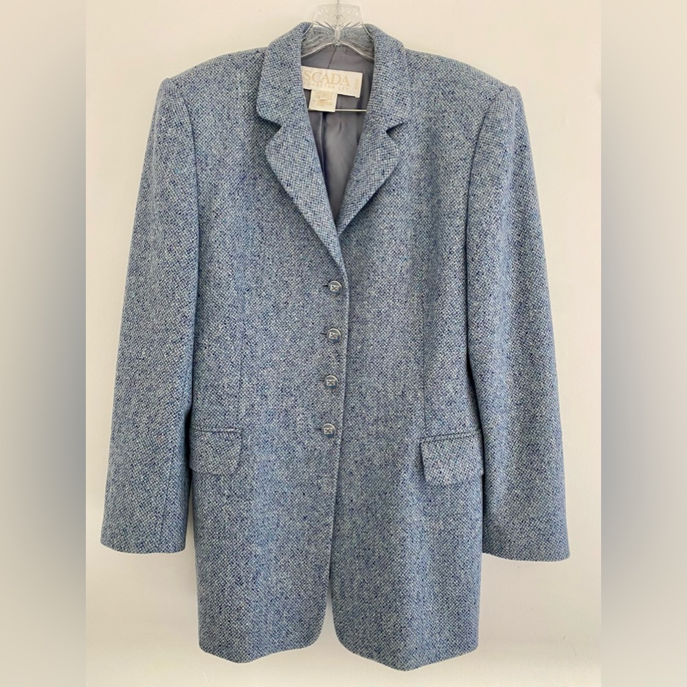 Escada Margretha Ley Cashmere blazer blue Medium